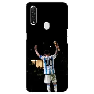 Чехлы Лео Месси Аргентина для Oppo A31 (Лео Чемпион)