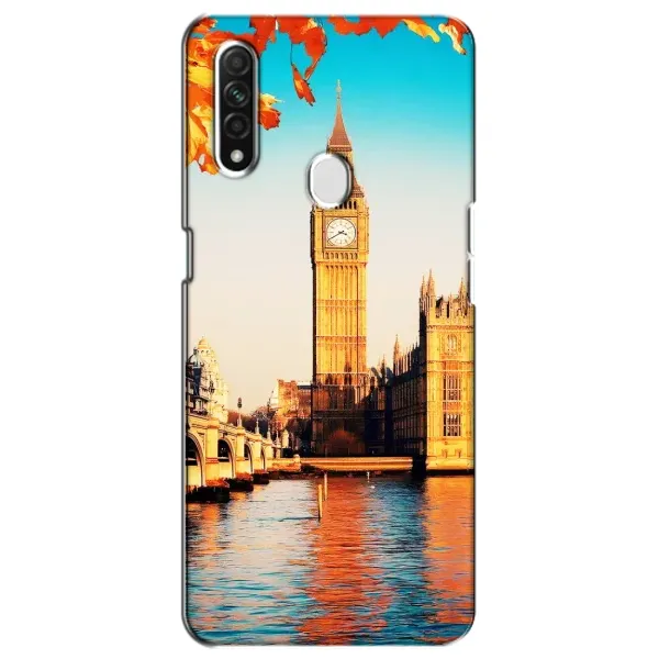 Чехол с рисунком «Летний Лондон» для OPPO A31