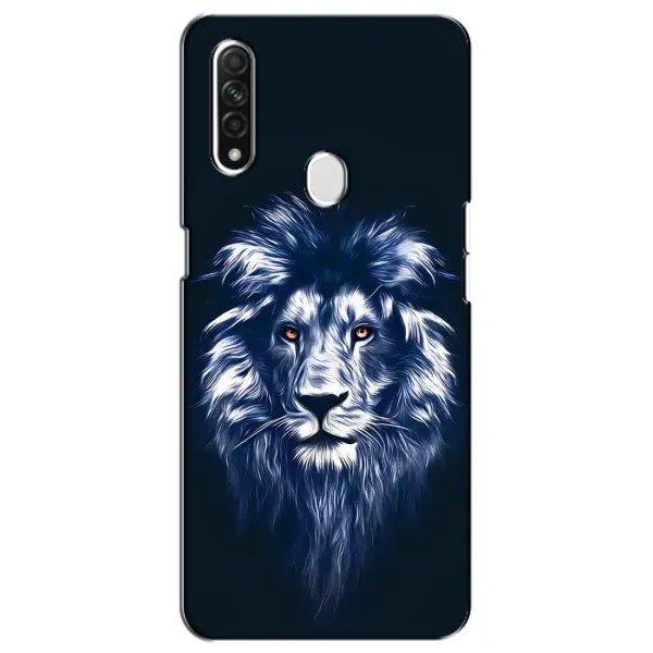 Чехол с рисунком «Лев - синий» для OPPO A31 Чехол с рисунком «Лев - синий» для OPPO A31