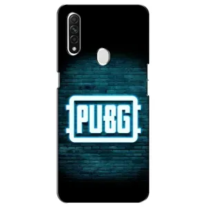 Чохол (TPU) з картинкою "Лого Пабг" на Оппо А31 (Лого PUBG)