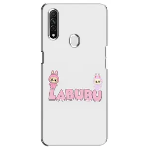 Чохол з принтом Лабубу для Oppo A31 (Логотип Лабубу)