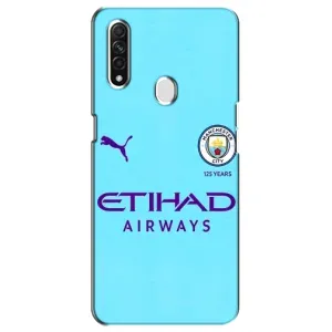 Силиконовые Чехлы принт Футбол на Oppo A31 (Man City)