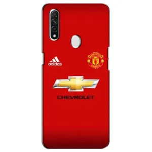 Силиконовые Чехлы принт Футбол на Oppo A31 (Man United)