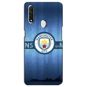 Силиконовые Чехлы принт Футбол на Oppo A31 (ManCity)