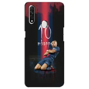 Чехол (TPU) с Футболистом на Oppo A31 (MBAPPE 10)