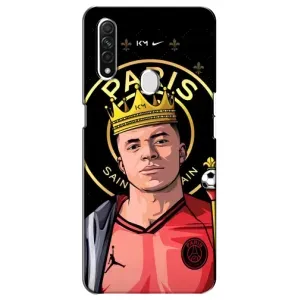 Чехол (TPU) с Футболистом на Oppo A31 (Mbappe King)