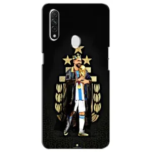 Чехлы Лео Месси Аргентина для Oppo A31 (Месси король)