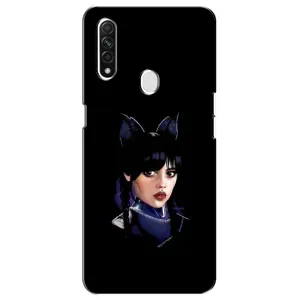 Чохол з картинкою Венсдей на Oppo A31 (Мила Венсдей)