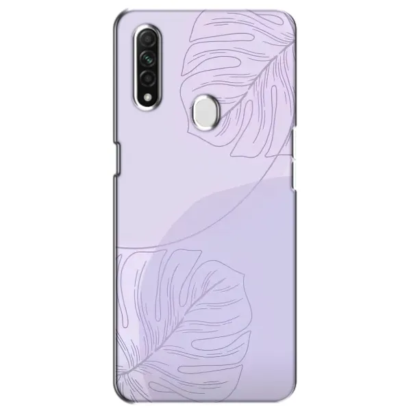 Чехол с рисунком «Монстера фиолетовая» для OPPO A31 Чехол с рисунком «Монстера фиолетовая» для OPPO A31