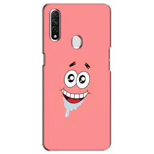 Чохли з Патріком на Oppo A31 (Мордочка Патріка)