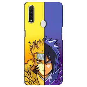 Купить Чохли на телефон з принтом Anime для Oppo A31 (Naruto Vs Sasuke)