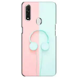 Дівчачий Чохол для Oppo A31 (Навушники)