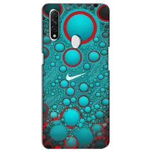 Силіконовый Чохол на Oppo A31 з картинкою НАЙК (Найк зелений)