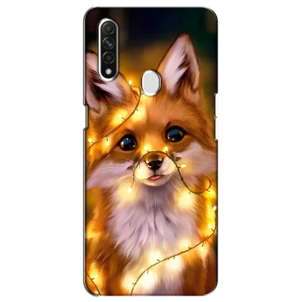 Чехол с рисунком «Новогодний лисенок» для OPPO A31 Чехол с рисунком «Новогодний лисенок» для OPPO A31