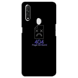 Чехол с рисунком «Ошибка 404» для OPPO A31