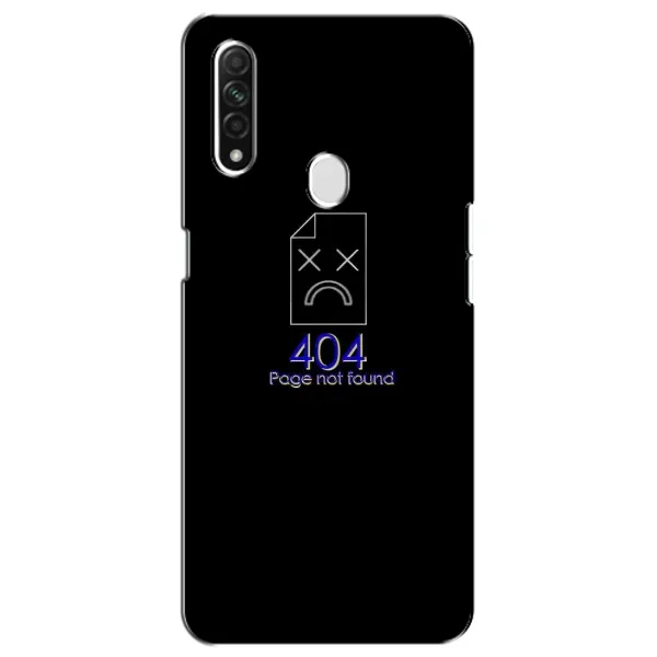 Чехол с рисунком «Ошибка 404» для OPPO A31