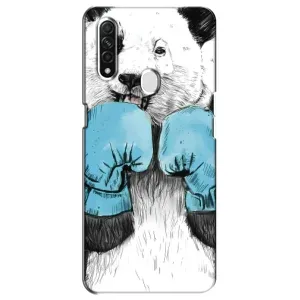 Чехлы с Пандами на Oppo A31 (Панда боксер)