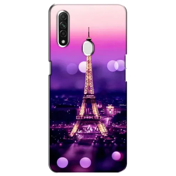 Чехол с рисунком «Париж башня» для OPPO A31