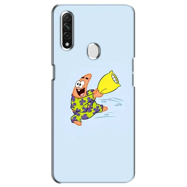Чехол с рисунком «Патрик с подушкой» для OPPO A31
