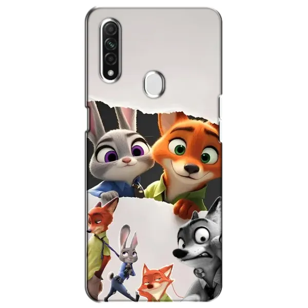 Чехол с рисунком «Персонажи Зоо» для OPPO A31