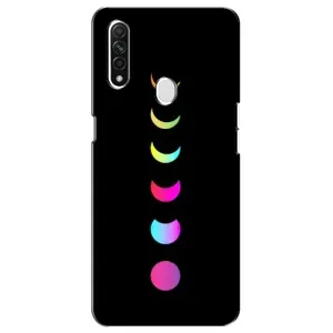 Чехол (ТПУ) с планетами на Oppo A31 (Полнолуние)