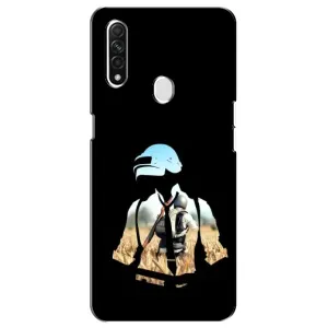 Чохол з картинкою "Герой Pubg" на Oppo A31 (Пубг мен)
