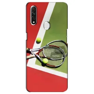 Чехлы с принтом Спортивная тематика для Oppo A31 (Ракетки теннис)