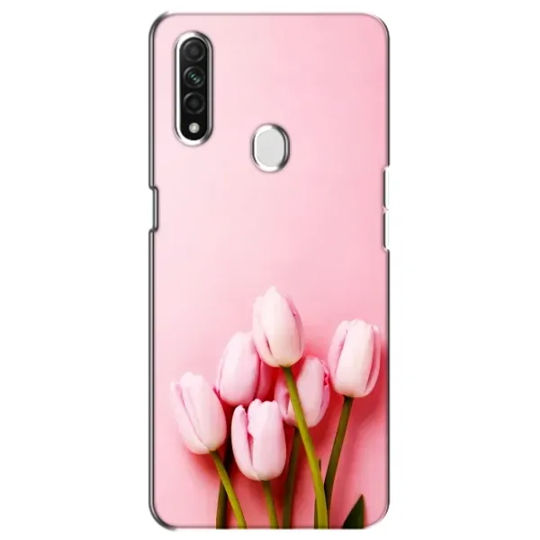 Чехол с рисунком «Розовые тюльпаны» для OPPO A31 Чехол с рисунком «Розовые тюльпаны» для OPPO A31