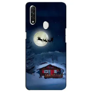 Чехол Санта Клаус для Oppo A31 (Санта)