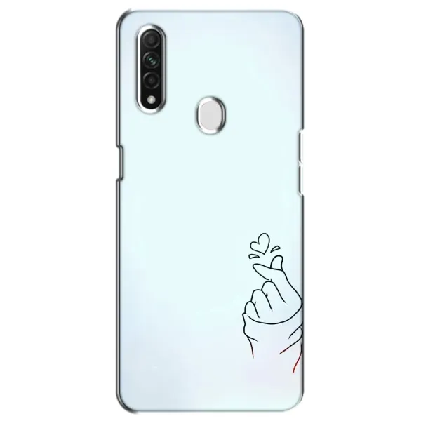 Чехол с рисунком «Сердце на голубом» для OPPO A31 Чехол с рисунком «Сердце на голубом» для OPPO A31
