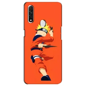 Чохли з принтом НАРУТО на Oppo A31 (Силует Наруто)