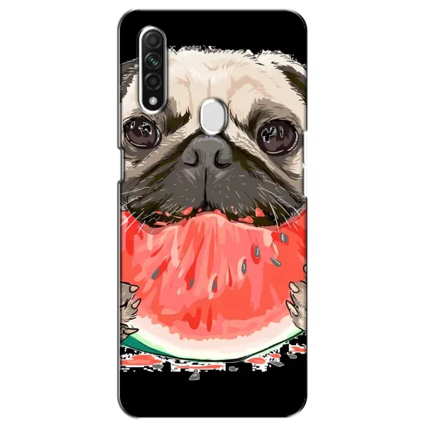 Чехол с рисунком «Смешной Мопс» для OPPO A31 Чехол с рисунком «Смешной Мопс» для OPPO A31