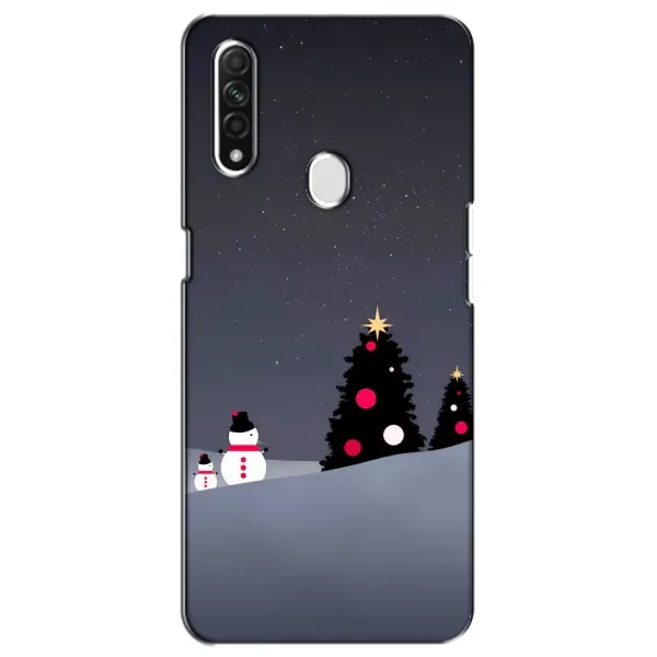 Чехол с рисунком «Снеговички» для OPPO A31