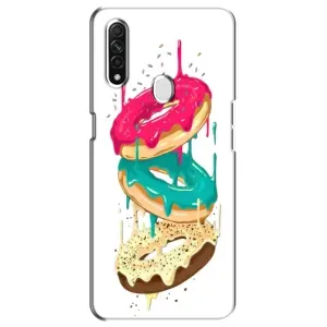 Чехол с изображением вкусной еды для Oppo A31 (Сочные пончики)