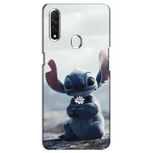 Чохол з малюнком Стіч для OPPO A31 (Стіч з квіткою)