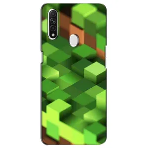 Чохли для Oppo A31 (Персонажі МайнКрафт) (Текстура)