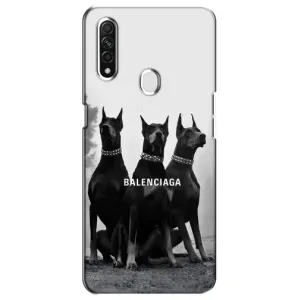 Чехол ДОБЕРМАН для Oppo A31 (Три добермана)