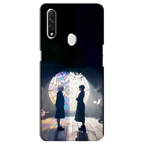 Чехол с рисунком «Уэнсдей и Энди» для OPPO A31 Чехол с рисунком «Уэнсдей и Энди» для OPPO A31
