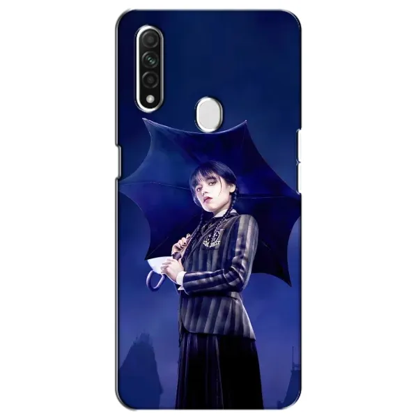 Чехол с рисунком «Уэнсдей с зонтом» для OPPO A31 Чехол с рисунком «Уэнсдей с зонтом» для OPPO A31