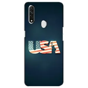 Чехол Флаг USA для Oppo A31 (USA)