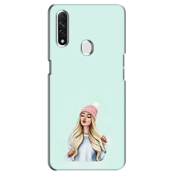 Чехол с рисунком «В шапке» для OPPO A31