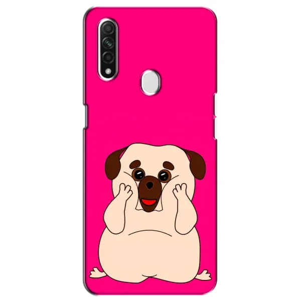 Чехол с рисунком «Веселый Мопсик» для OPPO A31 Чехол с рисунком «Веселый Мопсик» для OPPO A31