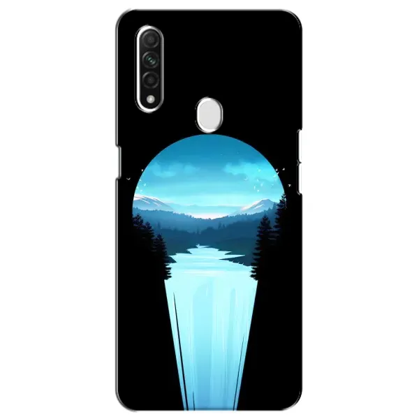 Чехол с рисунком «Синий Водопад» для OPPO A31 Чехол с рисунком «Синий Водопад» для OPPO A31