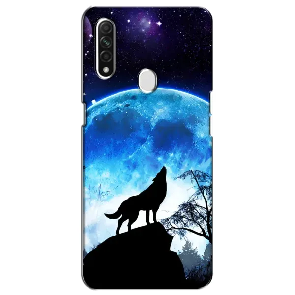 Чехол с рисунком «Воет на луну» для OPPO A31 Чехол с рисунком «Воет на луну» для OPPO A31
