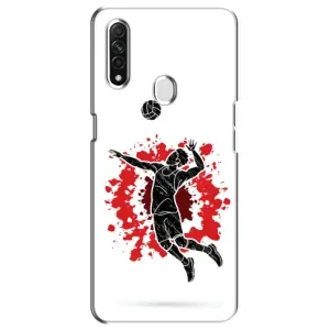 Чехлы с принтом Спортивная тематика для Oppo A31 (Волейболист)