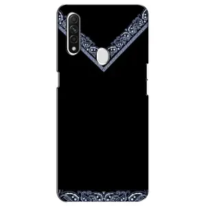Силиконовый Чехол на Oppo A31 (Воротник вышиванки)