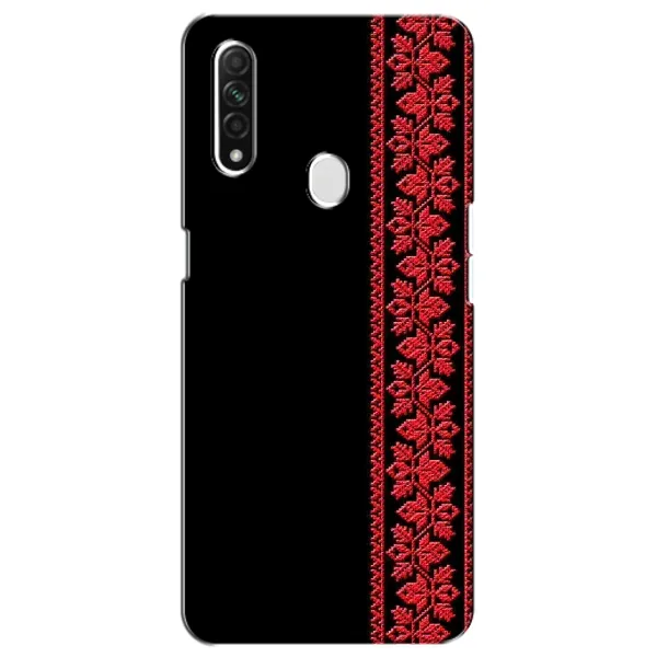 Чехол с рисунком «Вышиванка на черном» для OPPO A31 Чехол с рисунком «Вышиванка на черном» для OPPO A31