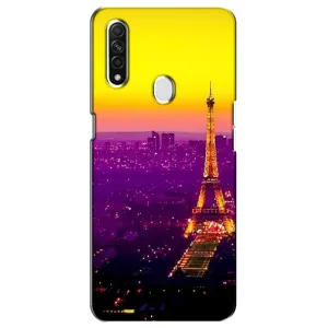 Чохол Ейфелева Вежа на Oppo A31 (Яскрава башня)