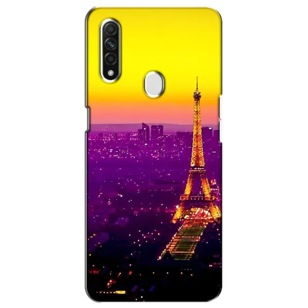 Чехол с рисунком «Яркая башня» для OPPO A31