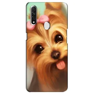 Чехол (ТПУ) Милые собачки для Oppo A31 (Йоршенский терьер)